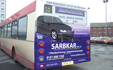 Sarbkar North West have now invested into a number of advertising Projects on Merseyside Bus routes. 